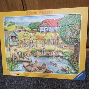 Ravensburger Didacta Puzzle with Blue and Green Hues